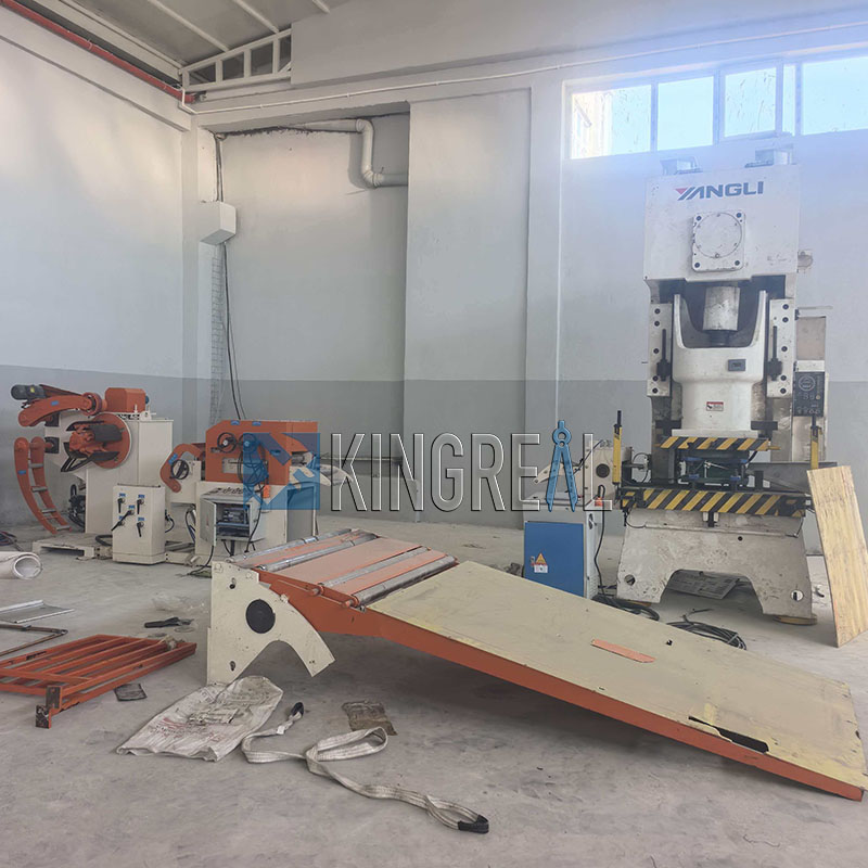 metal bracket production line