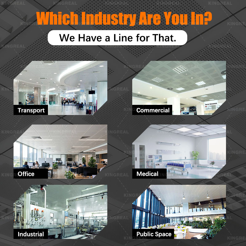 aluminum ceiling production line