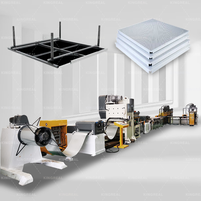 metal ceiling perforation machine