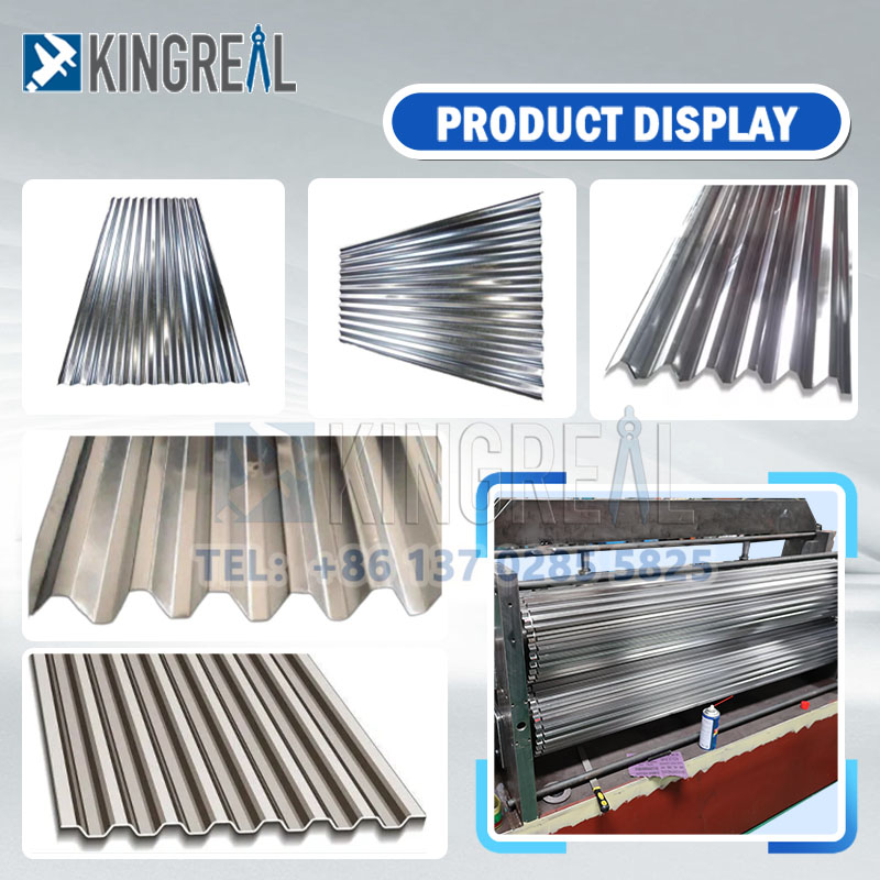 barrel corrugated roof sheet machine
