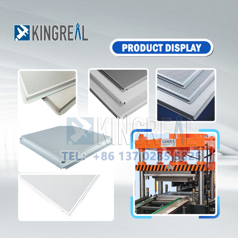 Clip In Metal Ceiling Tile Production Line
