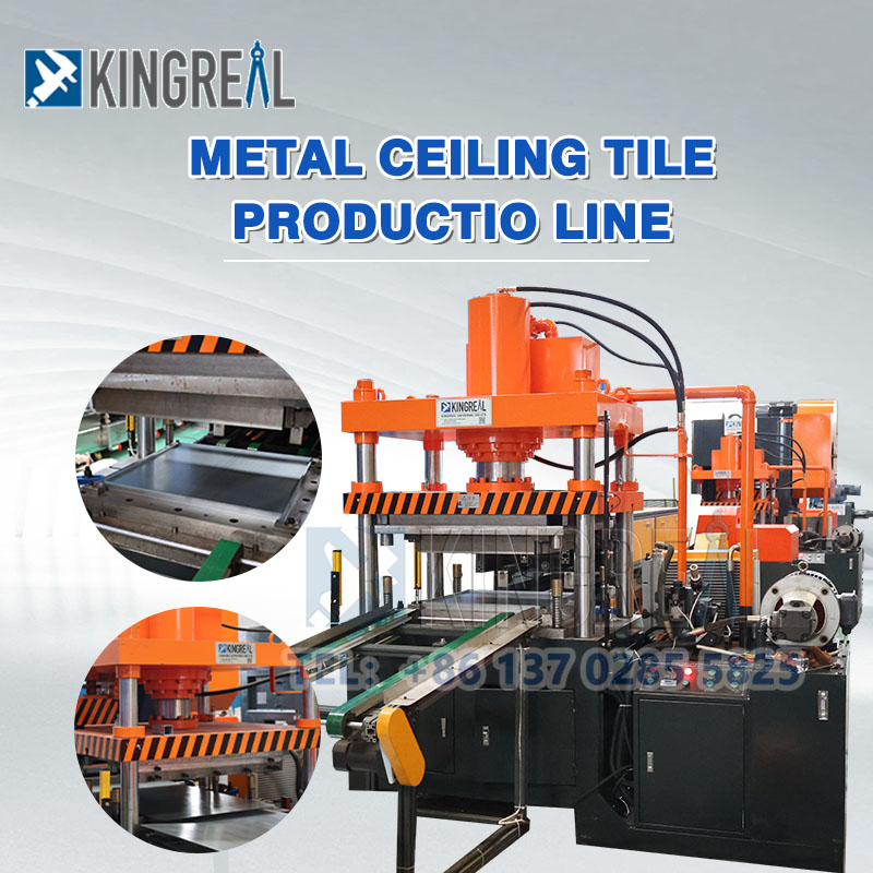 Clip In Metal Ceiling Tile Production Line