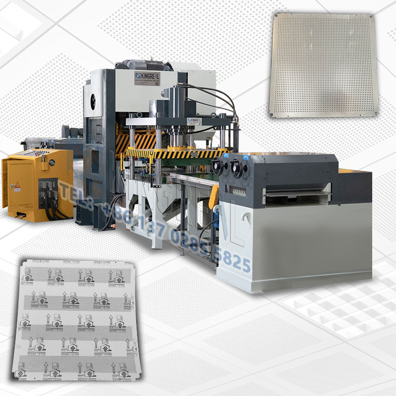 Semi Auto Suspended Ceiling Tiles Production Line