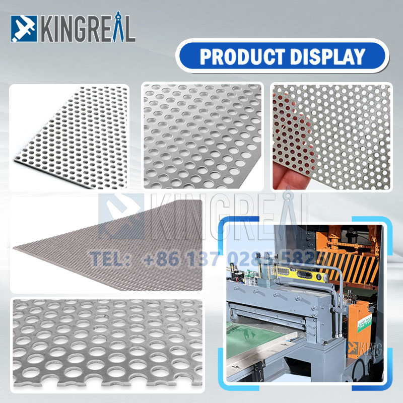 aluminum perforated machine
