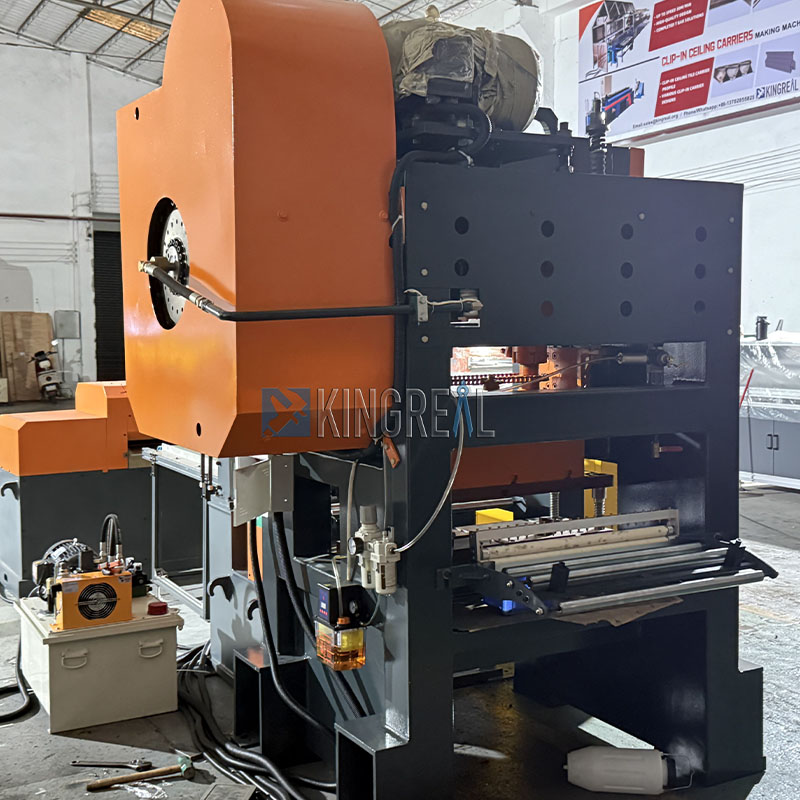 aluminum perforated machine