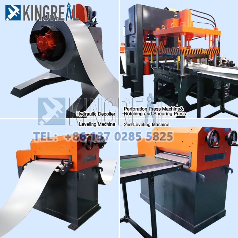 metal ceiling perforation machine