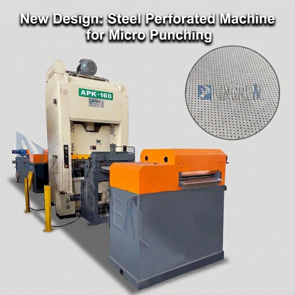 New Design: Steel Perforated Machine for Micro Punching New Design: Steel Perforated Machine for Micro Punching