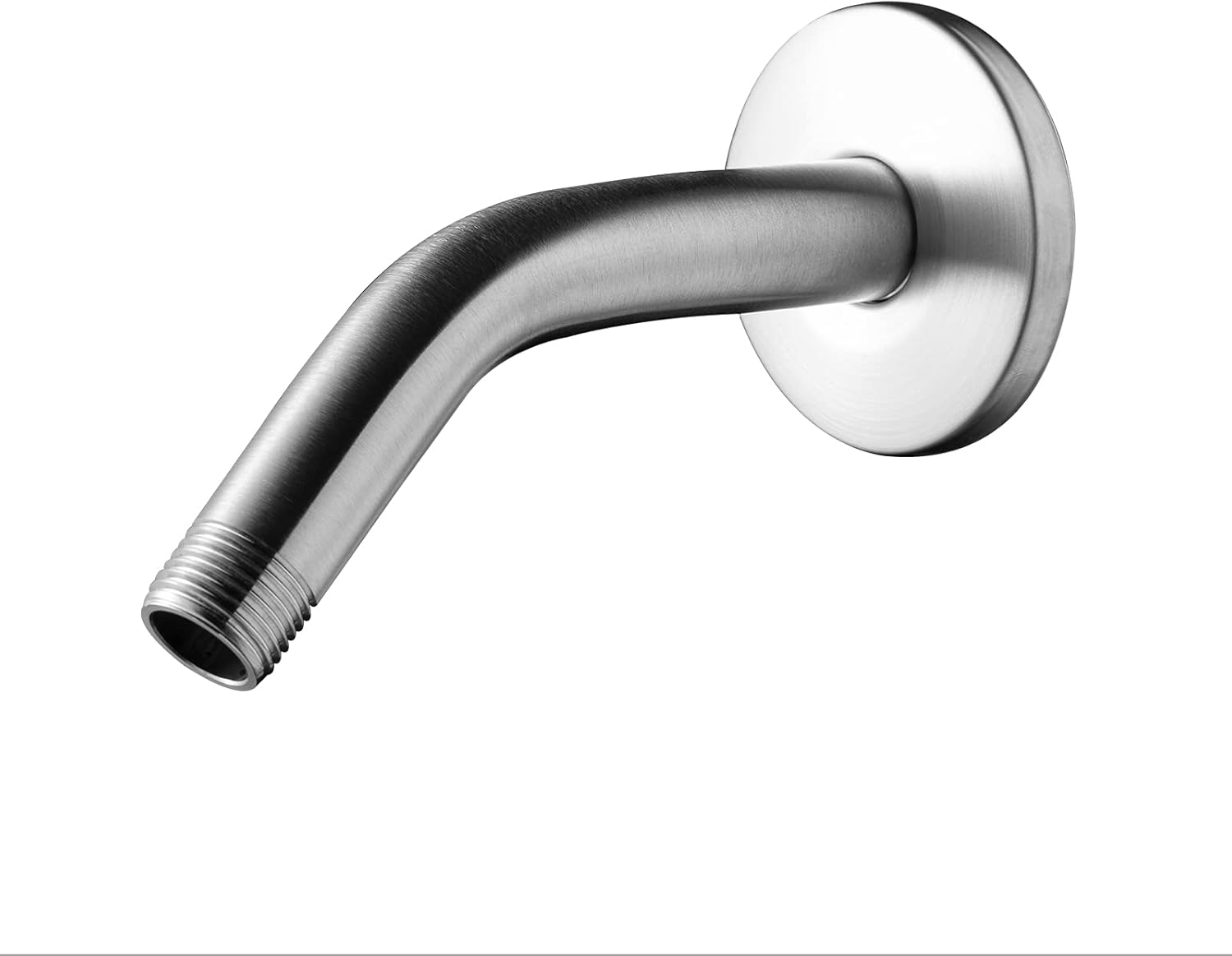 OFFO Wall Mount Shower Arm with Flange, For Fixed Shower Head & Handheld Showerhead