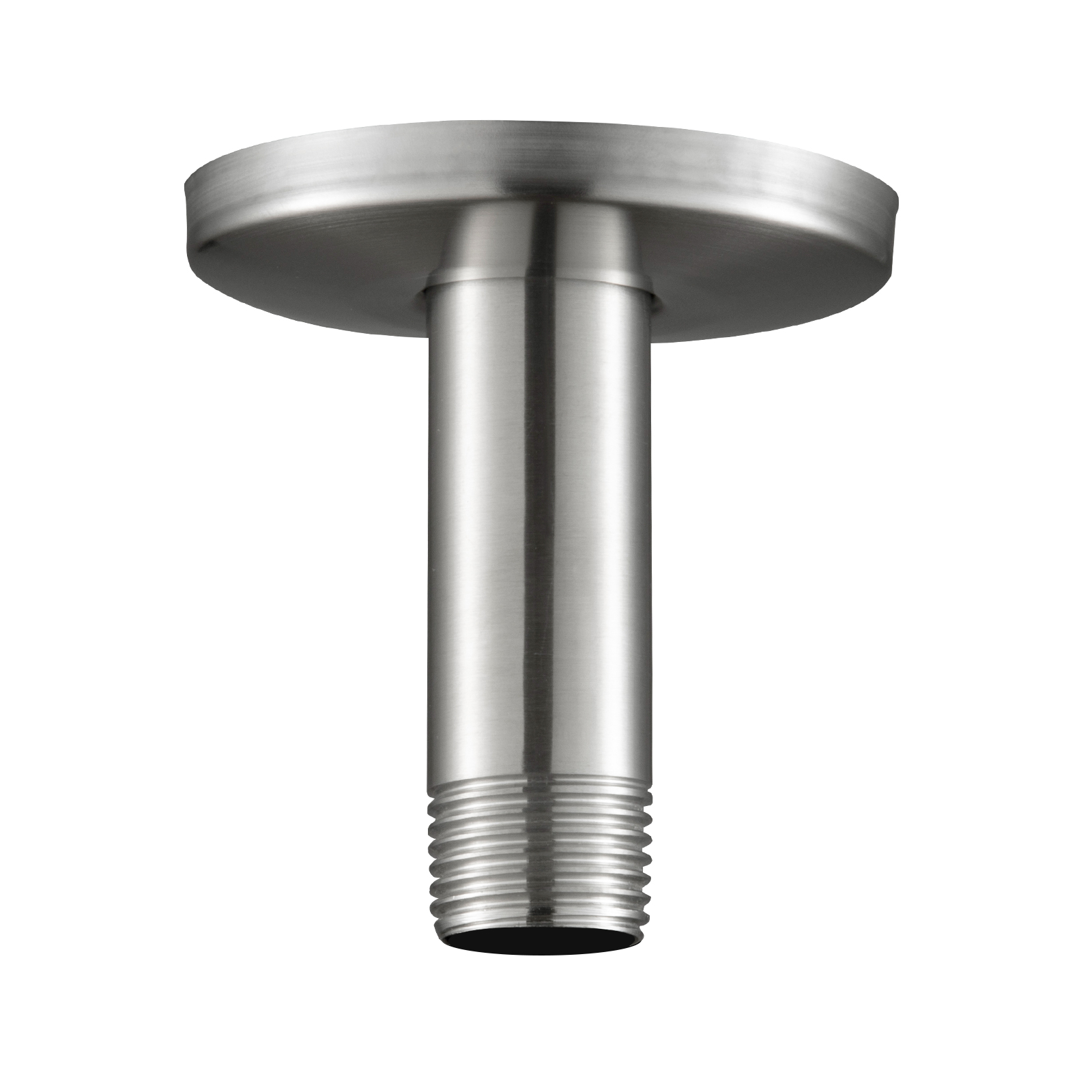 OFFO Ceiling Mount Shower Arm with Flange, For Fixed Shower Head & Handheld Showerhead
