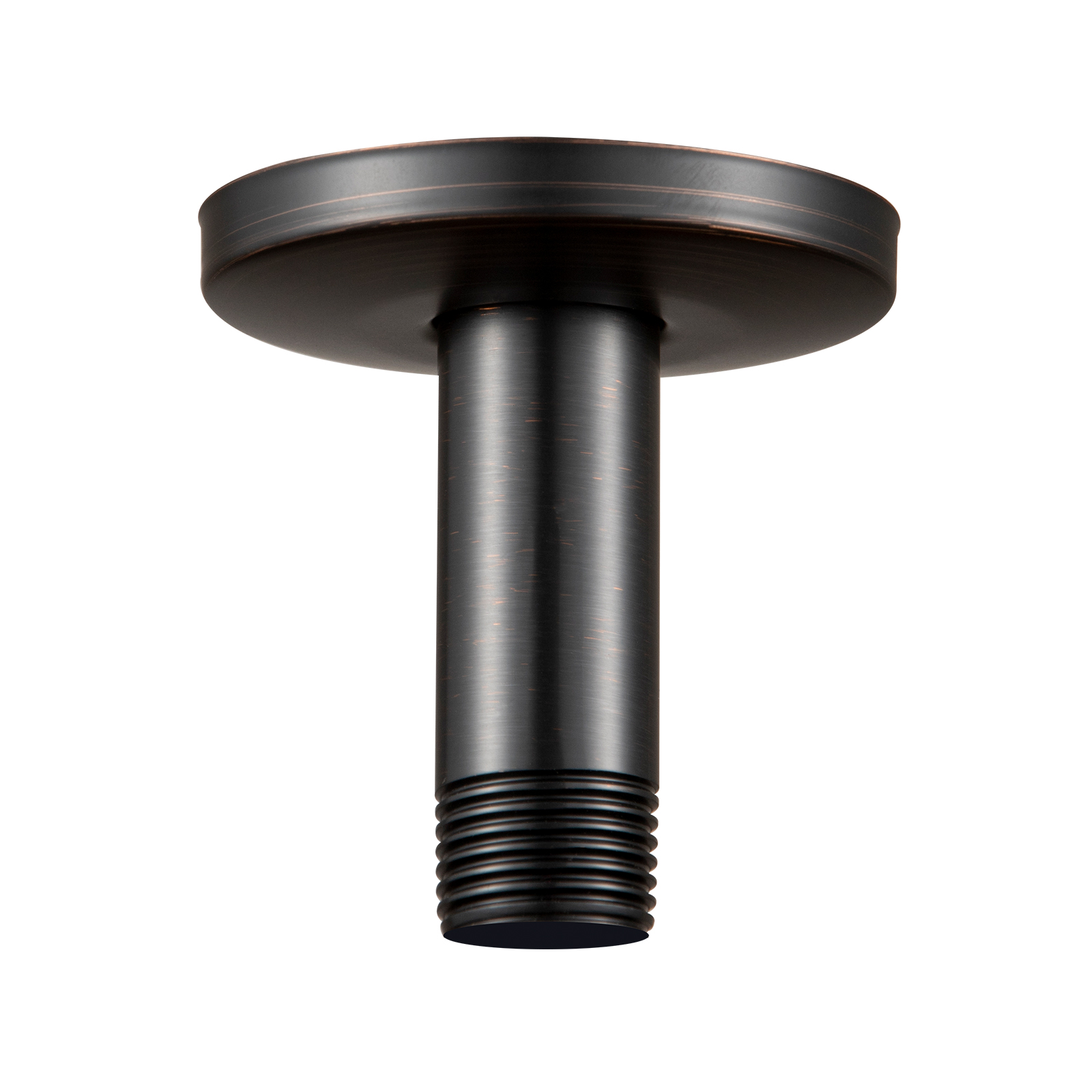 OFFO Ceiling Mount Shower Arm with Flange, For Fixed Shower Head & Handheld Showerhead