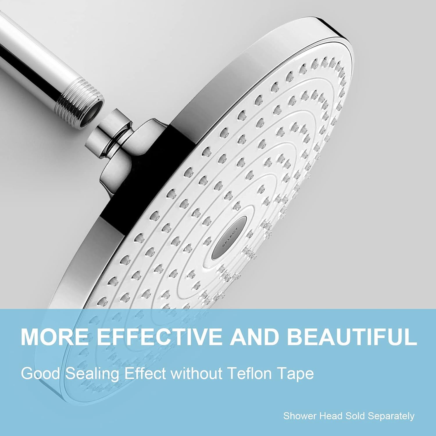 rain shower head extension arm