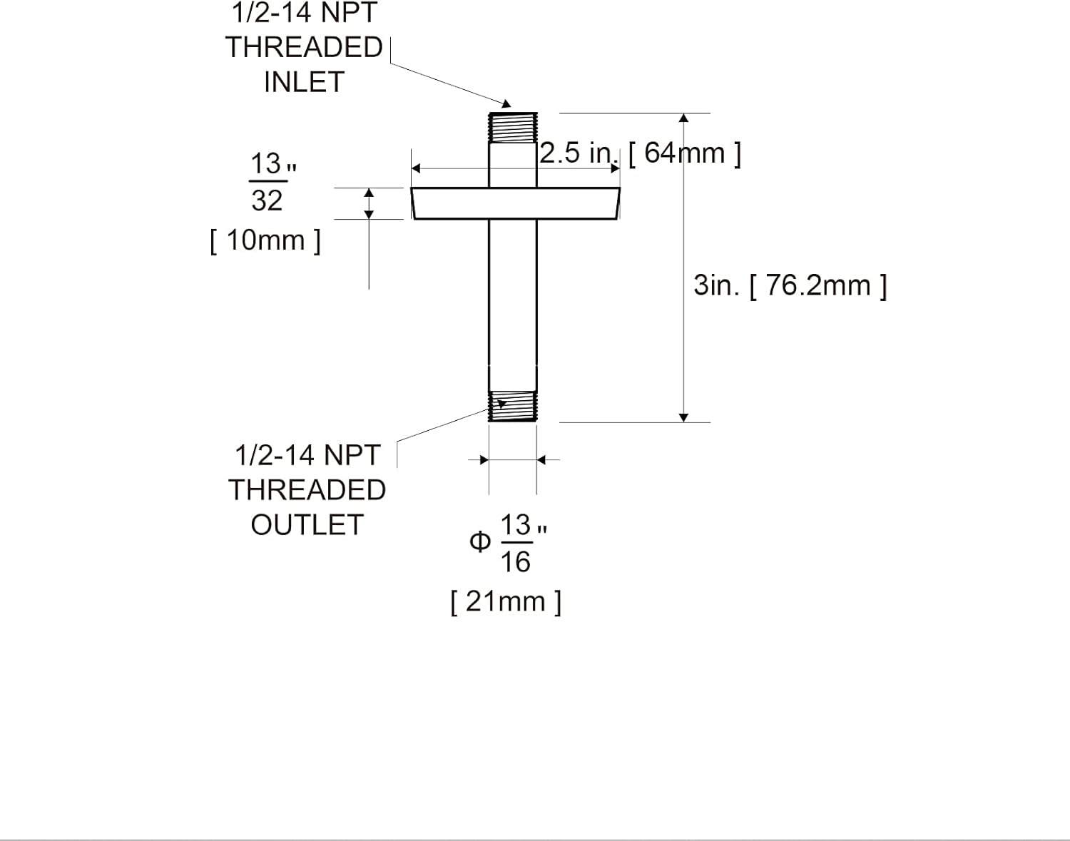 shower head arm