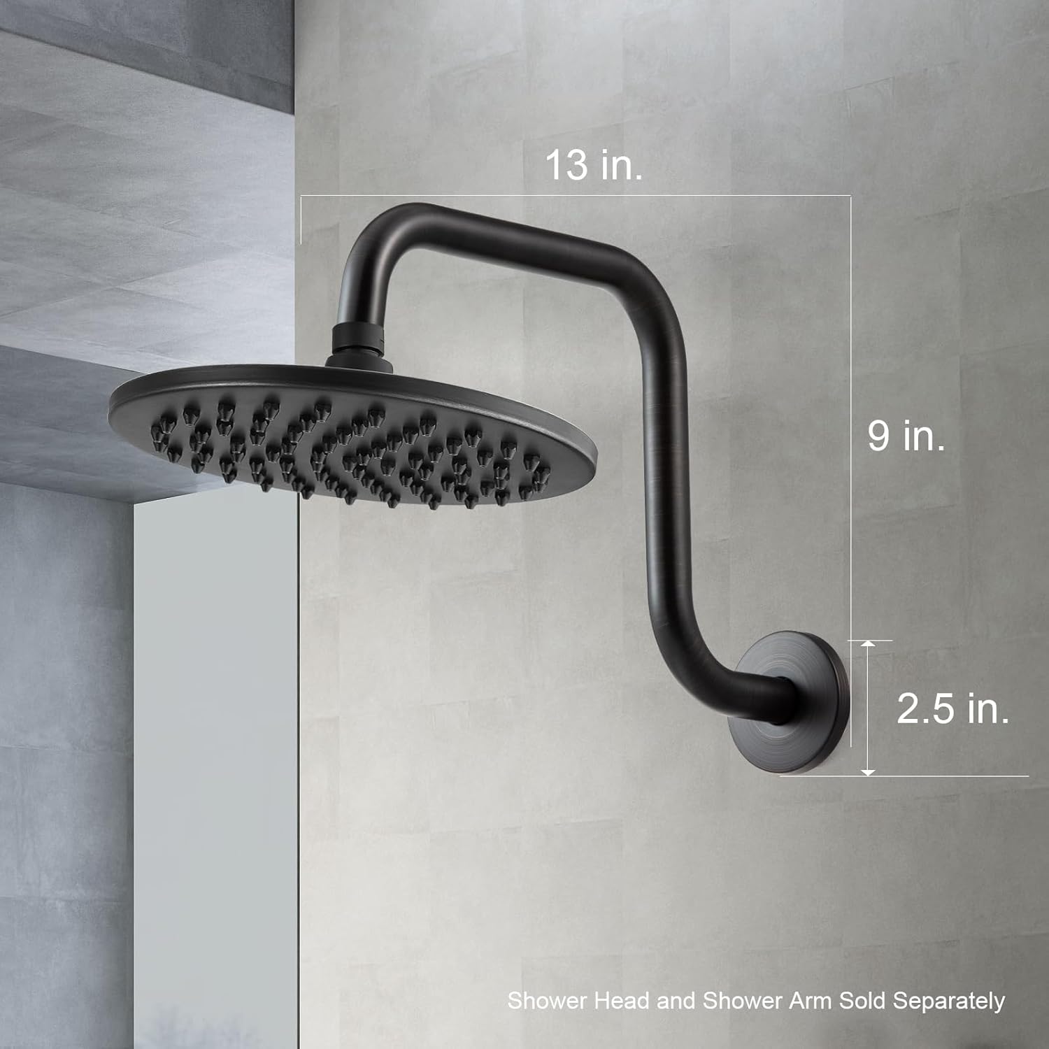 shower head extender