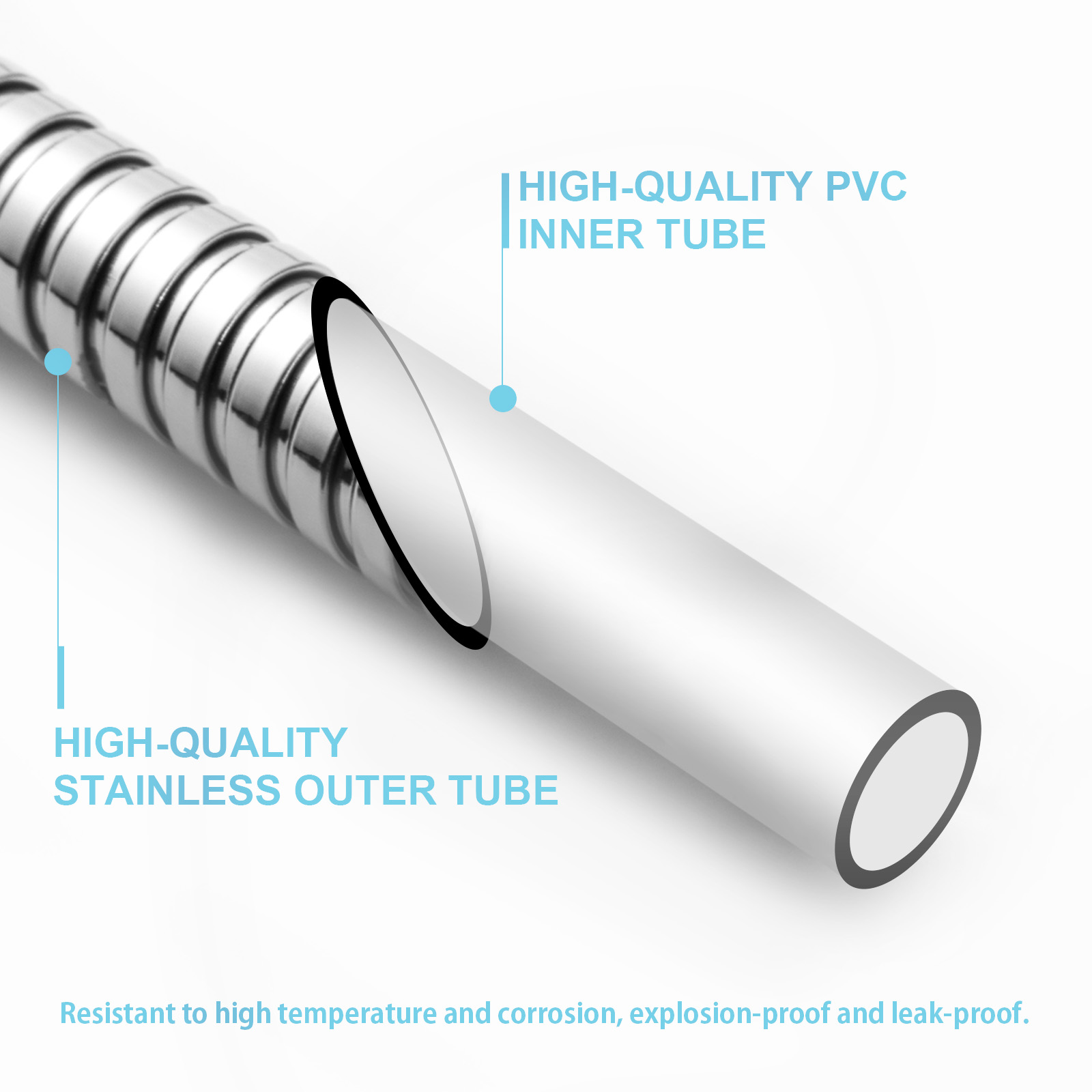 long shower hose