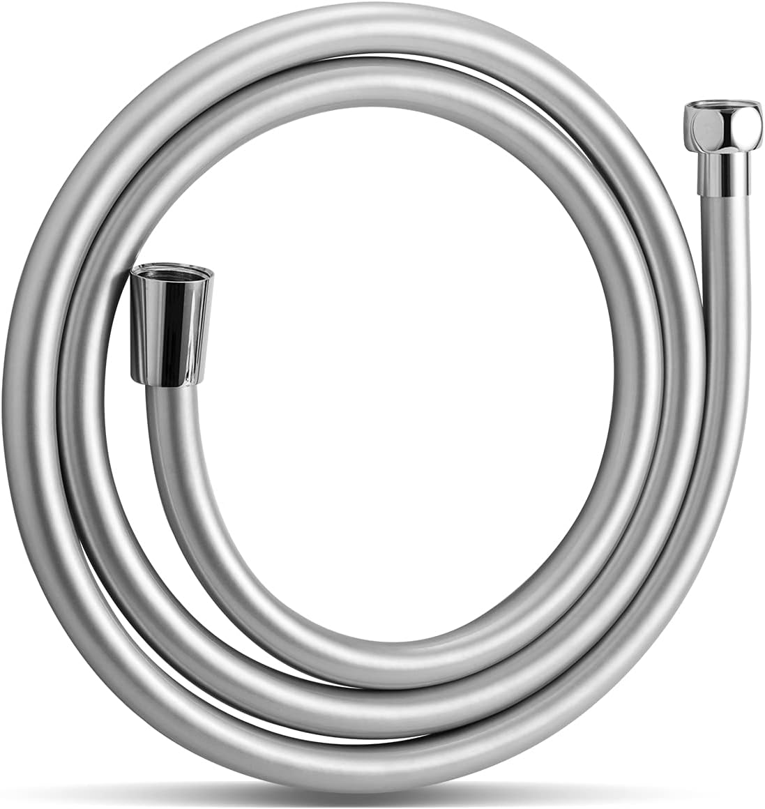 OFFO Ultra-Flex RV PVC Shower Hose, Flex Hoses Extension with Brass Insert and Nut