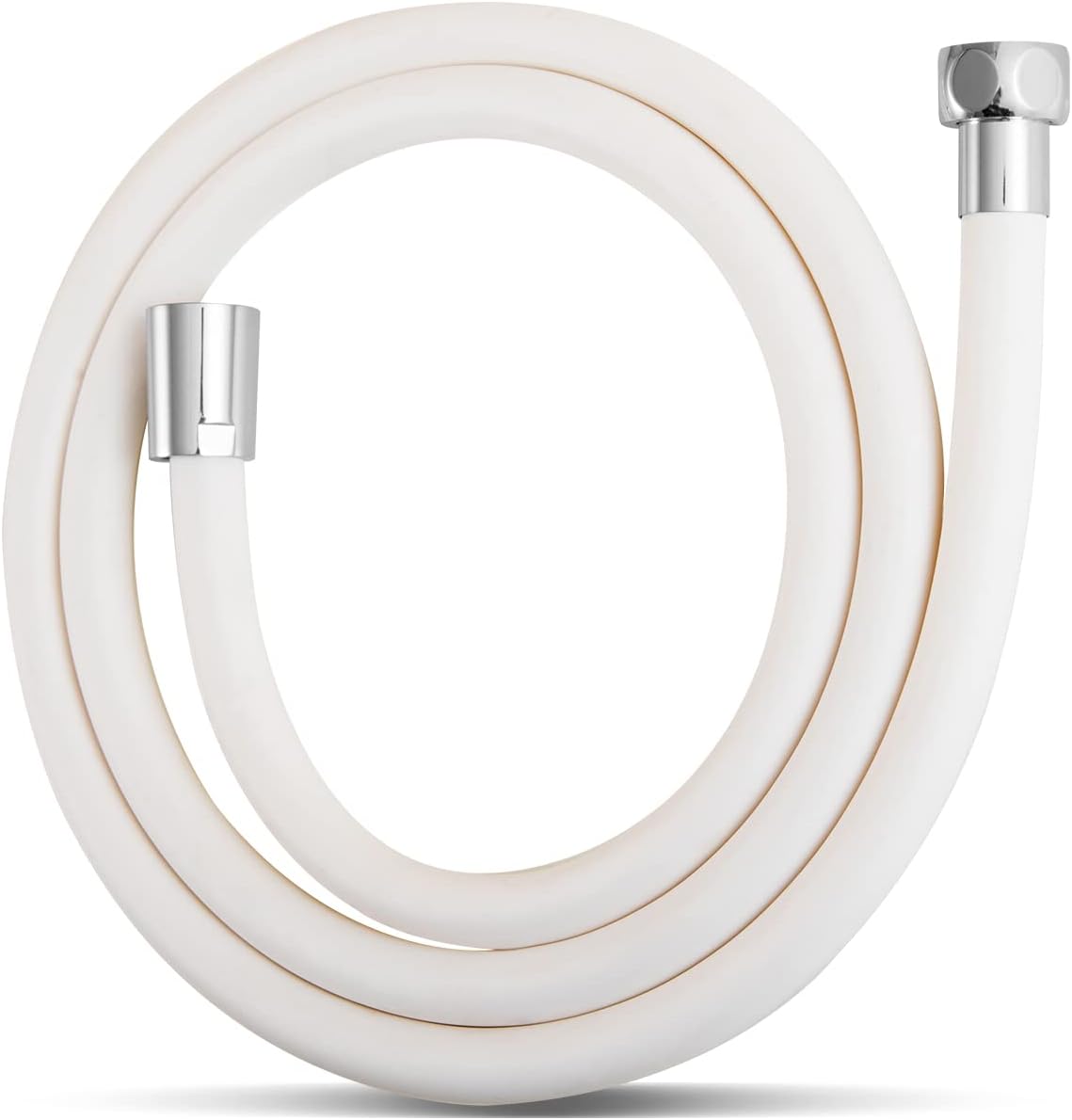 OFFO Ultra-Flex RV PVC Shower Hose, Flex Hoses Extension with Brass Insert and Nut