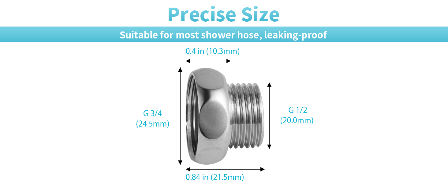 shower hose extension