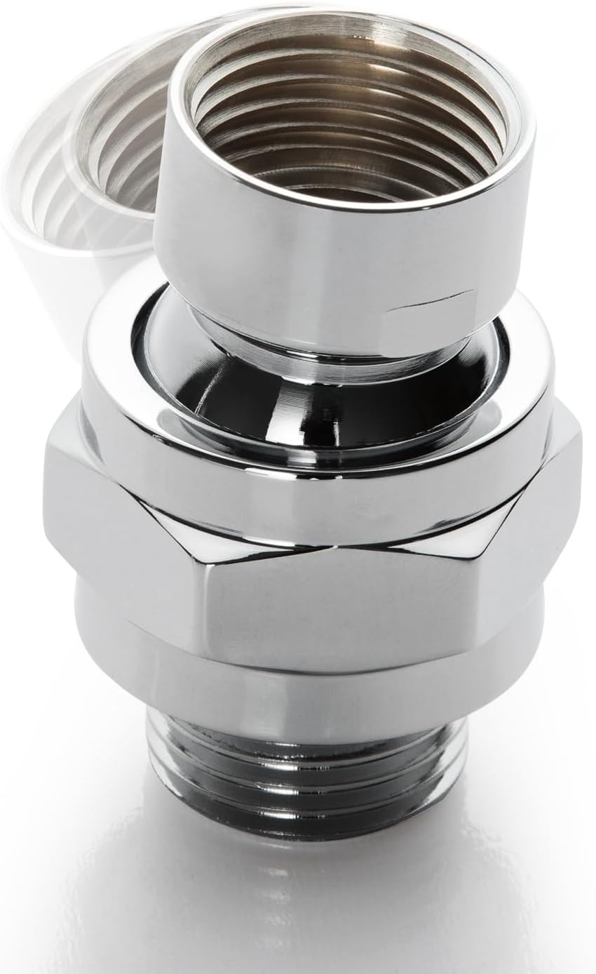 OFFO Shower Head Metal Adapter(Swivel Ball Adapter & Elbow Adapter)