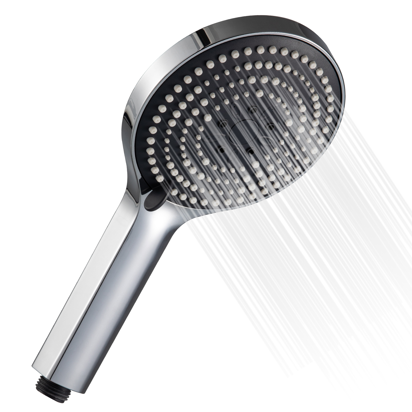OFFO Handheld Shower Head, 6-Mode High Pressure Handheld Sprayer, Powerful Boosting Handheld Showerhead for Low Water Pressure