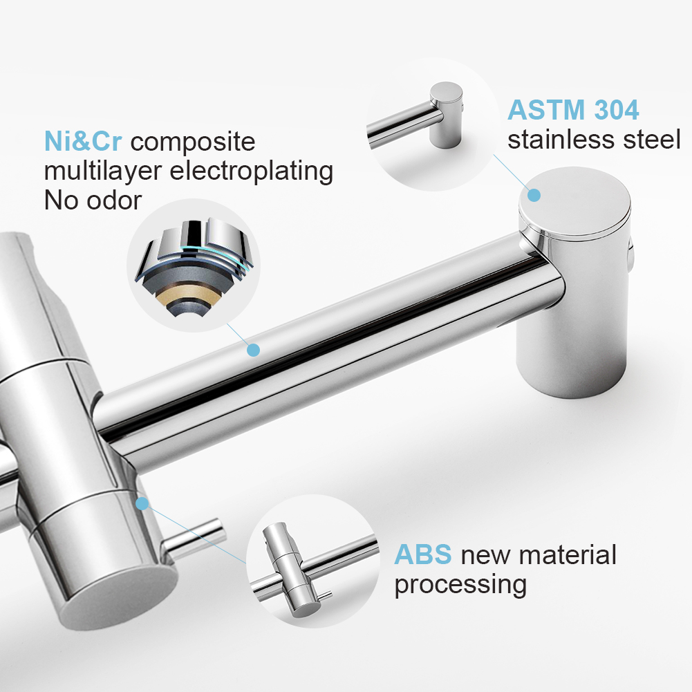shower slide bar