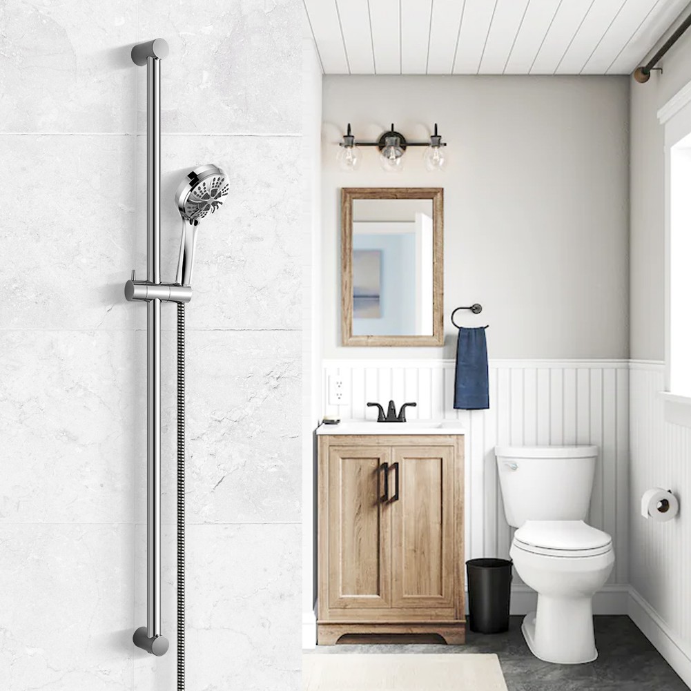 shower slide bar