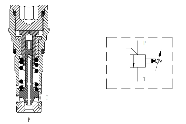 Travel Motor Safety Valve