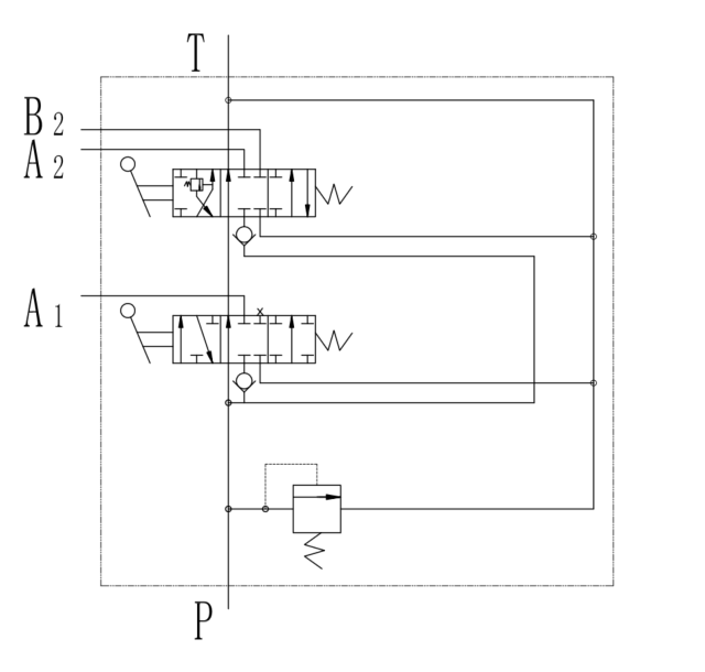 Manual Sectional Directional Control Valve