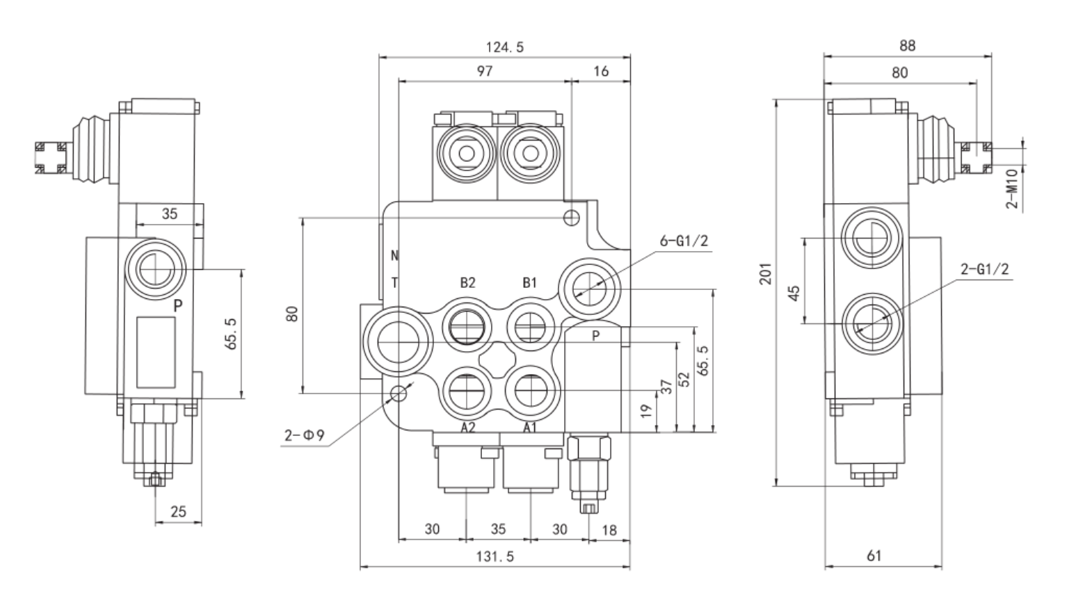 P40 Series Monoblock Valve
