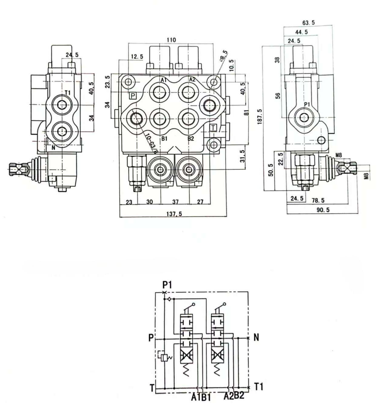 SD5 Series Monoblock Valve