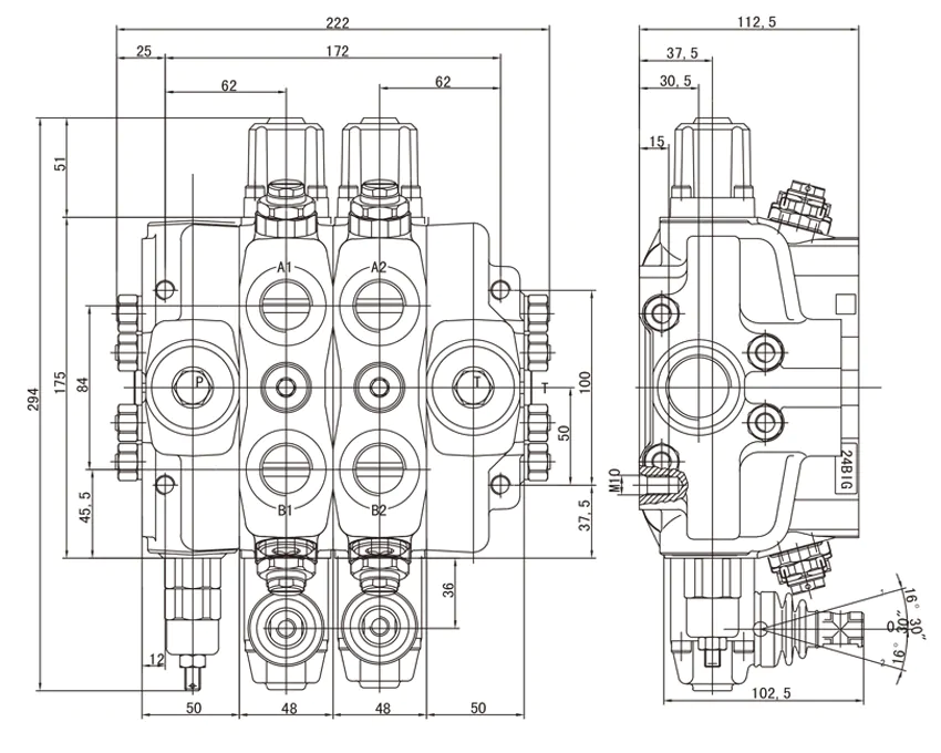 SD180 Series Sectional Valve