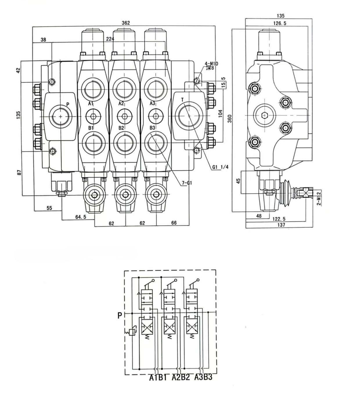 SD25 Series Sectional Valve
