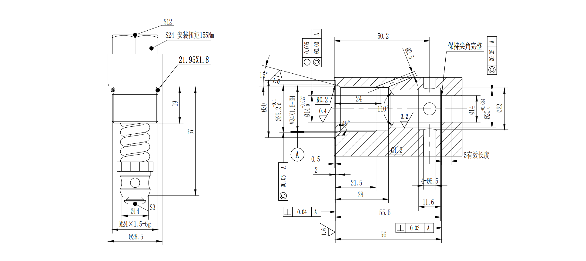 Relief and Anti-Cavitation Valves Insert Type
