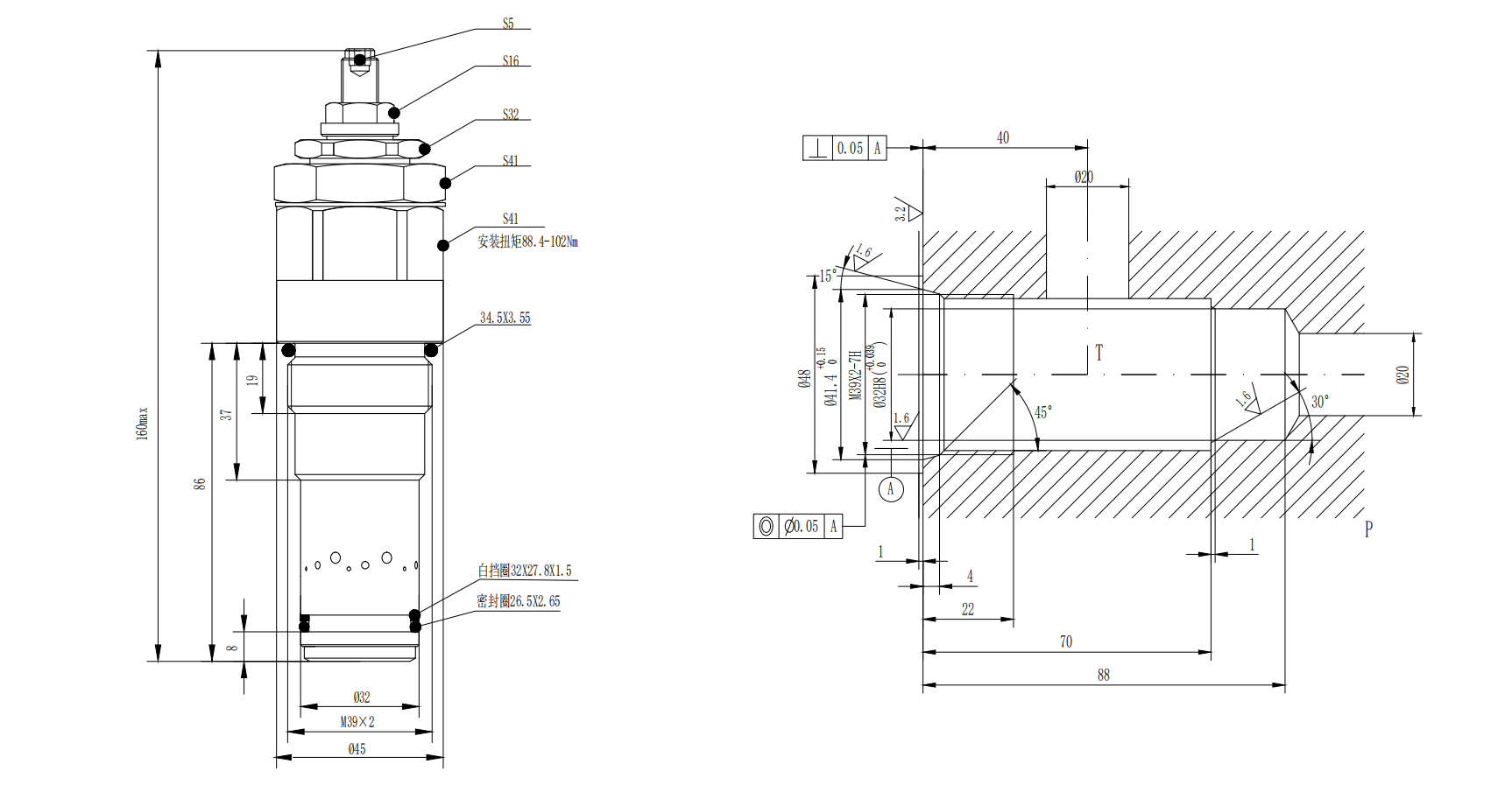 Pilot Relief Valve