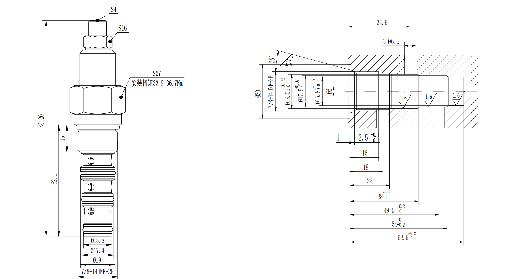 Hydraulic Operated Directional Valve