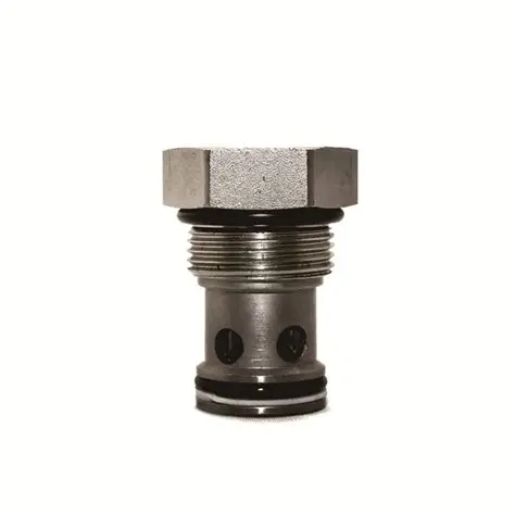 나사식 카트리지 체크 밸브: 유압 시스템의 '지능형 안전장치'