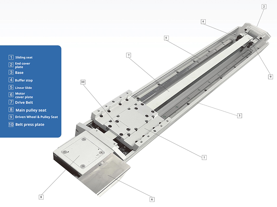 Automatic Synchronous Belt Slide For Lathe Drive FSKTW-65