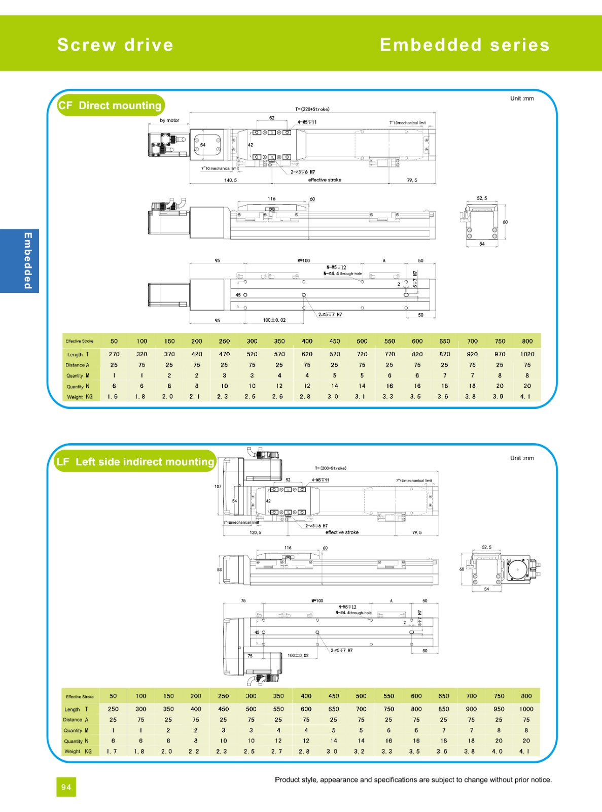 stainless steel module slide