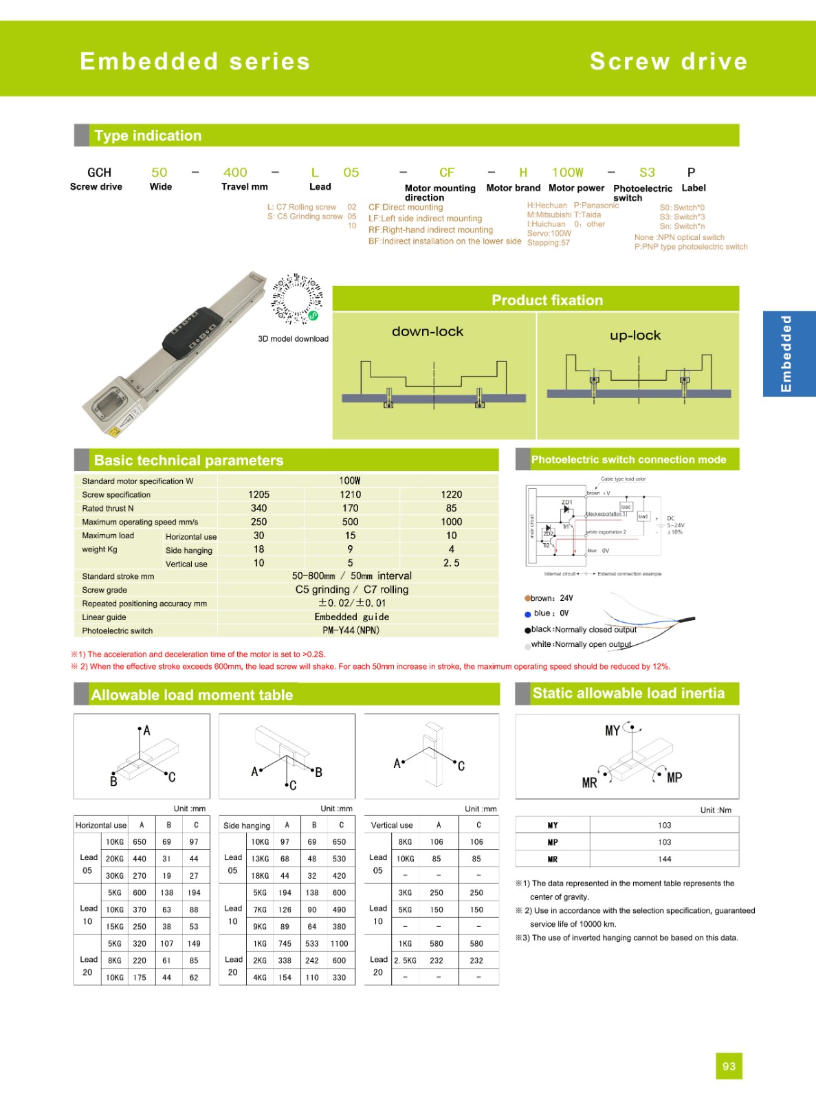 module slide