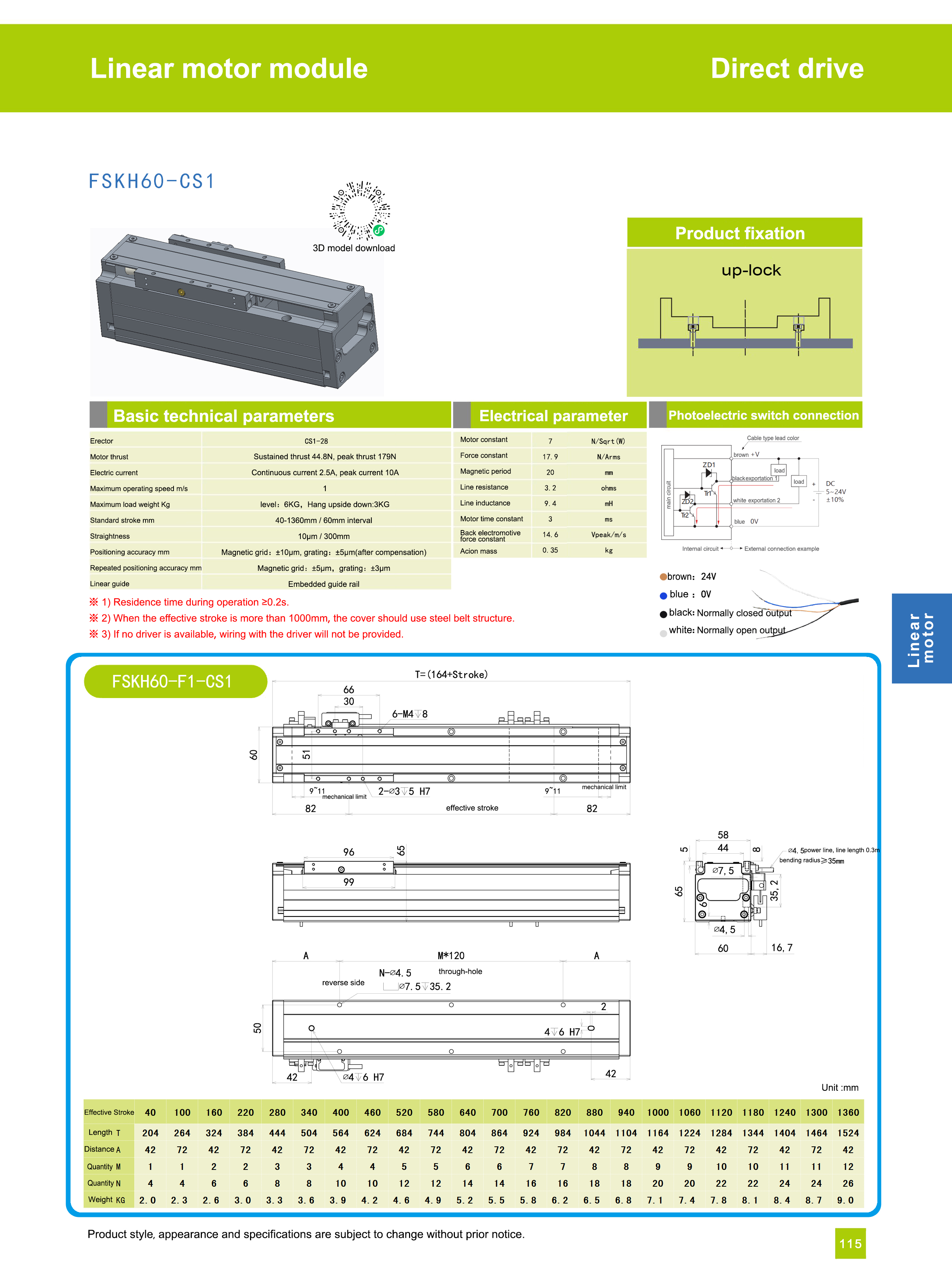 Linear motor