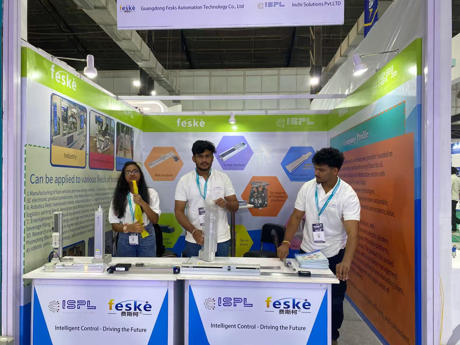 Feske product at AUTOMATION EXPO 2025 11th-14th August,Mumbai