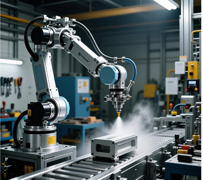 Multi-automation Module Industrial Robot Smart Arm in the field of spraying and surface treatment