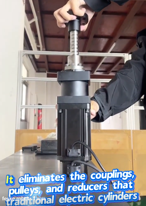 Application of Hollow-Shaft Servo Electric Cylinders in Automotive Testing