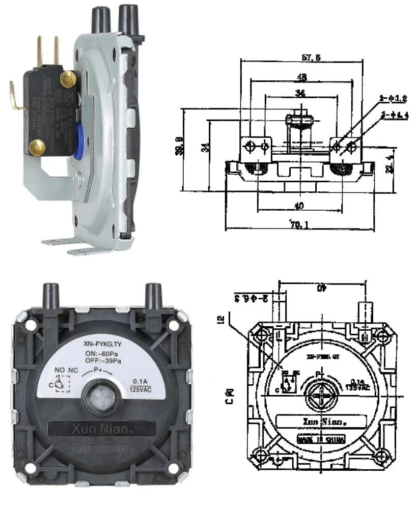 Gas Pressure Switch