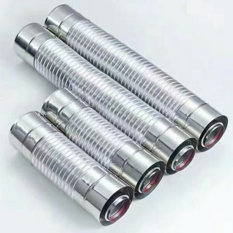 Double-layer Aluminum Foil Telescopic Corrugated Stainless Steel Gas Pipe Fittings
