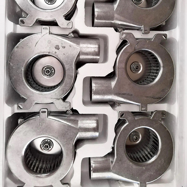 What is the power of the centrifugal fan?