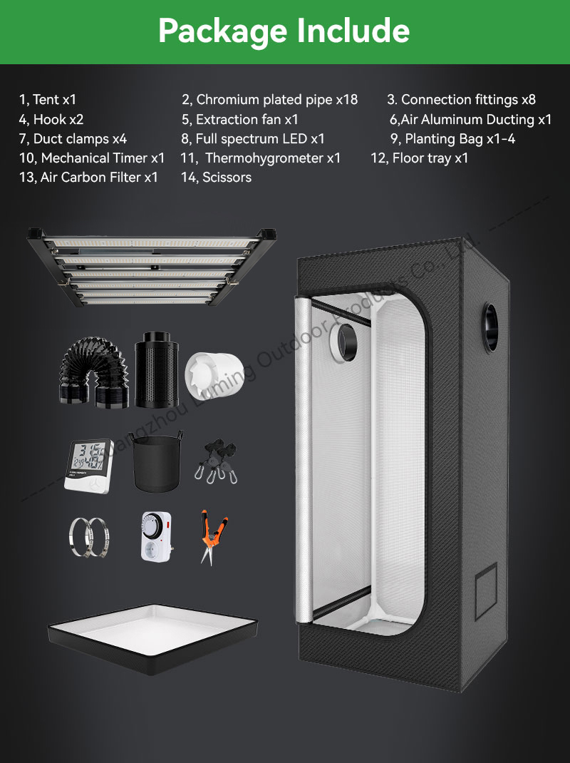 WiFi-Integrated Grow Tent Kit
