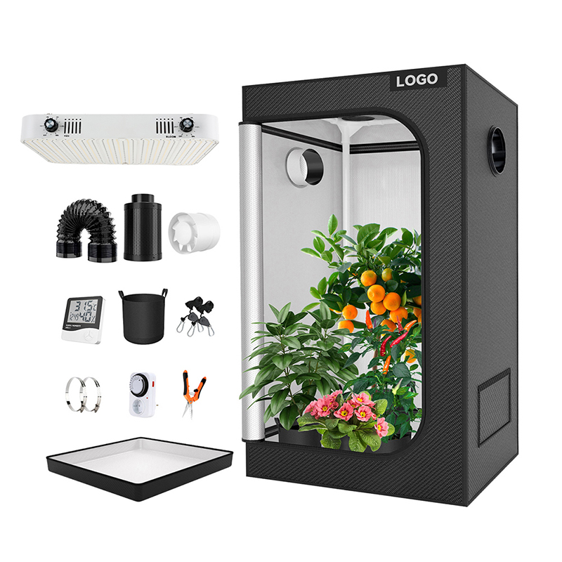 Grow Tent Garden Growing Dark Room with Heavy Duty Reflective Mylar for Indoor Growing 2'x2'
