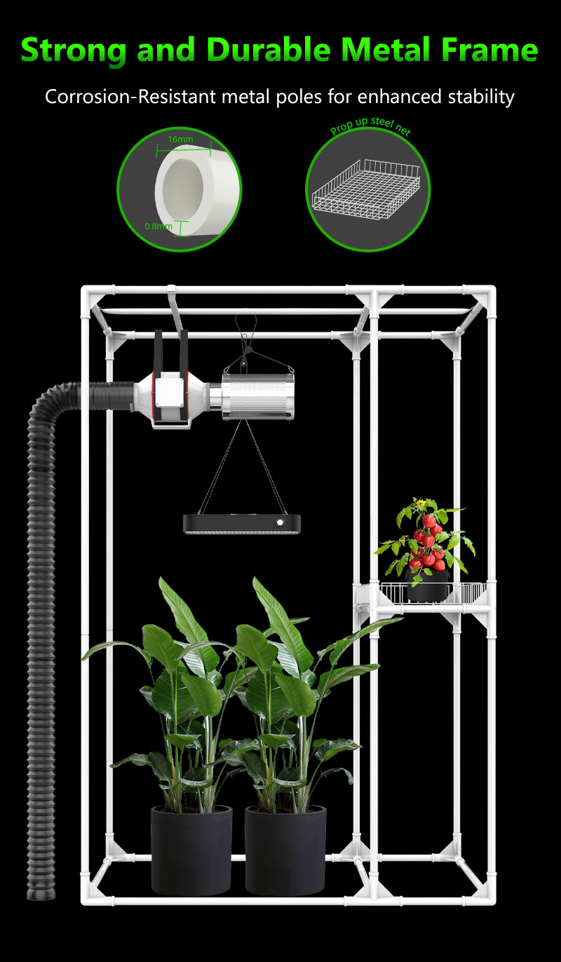 600D Mylar Grow Tent