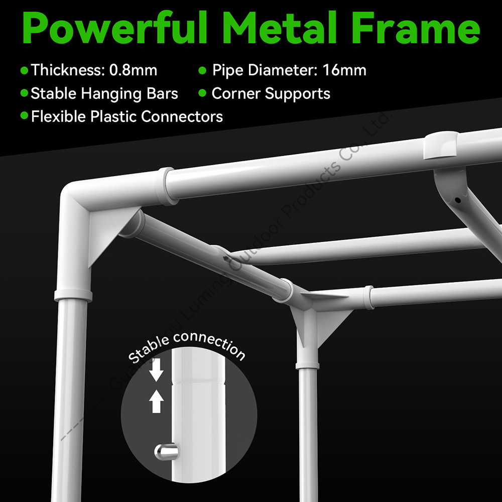 4x4 Advanced Grow Tent, High Reflective Mylar 1680D for Hydroponics Indoor Plant Growing, with Observation Window,Floor Tray and Smooth Zipper