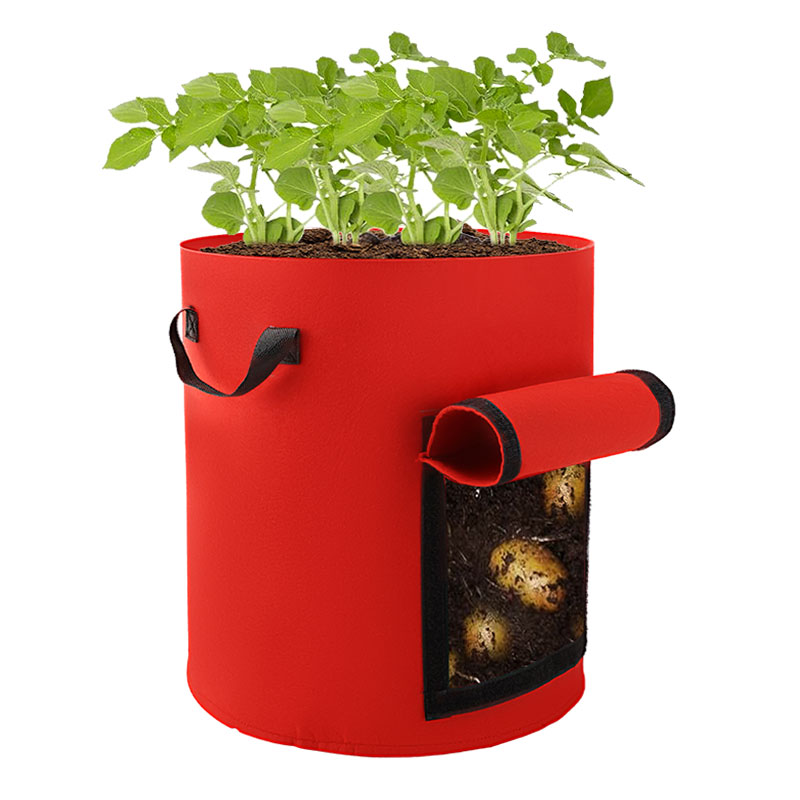 Sacs de culture de plantes de 20 gallons, pots en tissu non tissé épais et résistant avec poignées